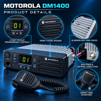 Radio mobile numérique VHF UHF Motorola DM1400 XiR M3188 CM200d DEM300 pour la logistique de flotte, l'entrepôt, le transport et le personnel