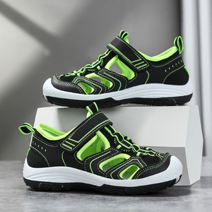 Nouvelles sandales d'été pour garçons, chaussures de plage pour enfants, sandales de sport à bout fermé avec soutien de la voûte plantaire pour garçons - Product Image 5