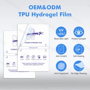 Fábrica Atacado Anti Luz Azul Hidrogel TPU Película Protetora Alta Qualidade HD Matte Anti Glare Para Iphone 15 14 13 X XR