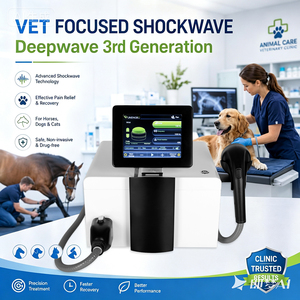 เครื่องกระตุ้นคลื่นกระแทกแบบแม่เหล็กไฟฟ้า Deepwave 3Gen สำหรับคลินิกกายภาพบำบัดสัตว์และฟื้นฟูอาการบาดเจ็บในม้า - Product Image 3