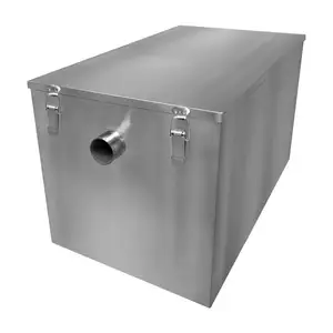 Kitchen Grease Trap Hotel Grease Trap Stainless Steel SUS304 Kitchen Equipment for Restaurant Restaurant Oil Separator Trap