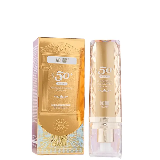 Produk baru tabir surya pelembab tabir surya SPF 50 isolasi pemutih tabir surya tabir surya untuk sehari-hari