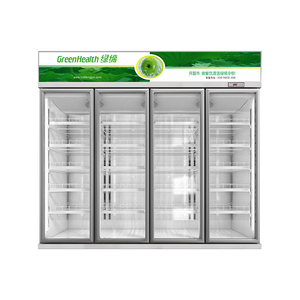 Réfrigérateur refroidisseur de bière d'affichage de vitrine froide de boisson de congélateur vertical de porte commerciale de <span class=keywords><strong>4</strong></span> - Product Image 2