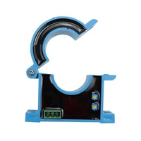 Capteur de courant à noyau divisé en boucle ouverte AC DC 0-50a 0-100a 0-1000a Transmetteur 4-20ma 0-10V Rs485 Transducteur de courant à effet Hall