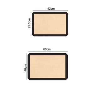 실리콘 베이킹 매트-베이크 팬 및 롤링용 논스틱 실리콘 라이너-마카롱/패스트리/쿠키/롤빵/빵 만들기 - Product Image 2
