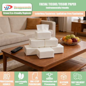 กระดาษเช็ดหน้าคุณภาพสูง ผลิตจากวัสดุที่อ่อนโยนต่อผิวหน้า ยี่ห้อ Fazzoletto Di Carta  สามารถปรับแต่งโลโก้ได้ กระดาษเช็ดหน้า 4 ชั้น สำหรับใช้ในครัวเรือน - Product Image 5