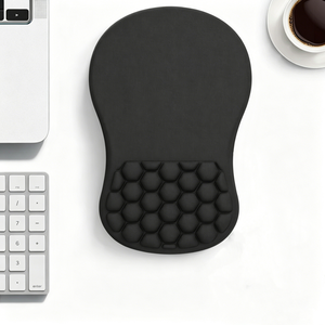 OEM Office Massage Memory Foam Wrist Support Mousepad Custom Print Ergonomic <b>Mouse</b> Pad with Wrist Rest for Carpal Tunnel Relief - Product Image 4