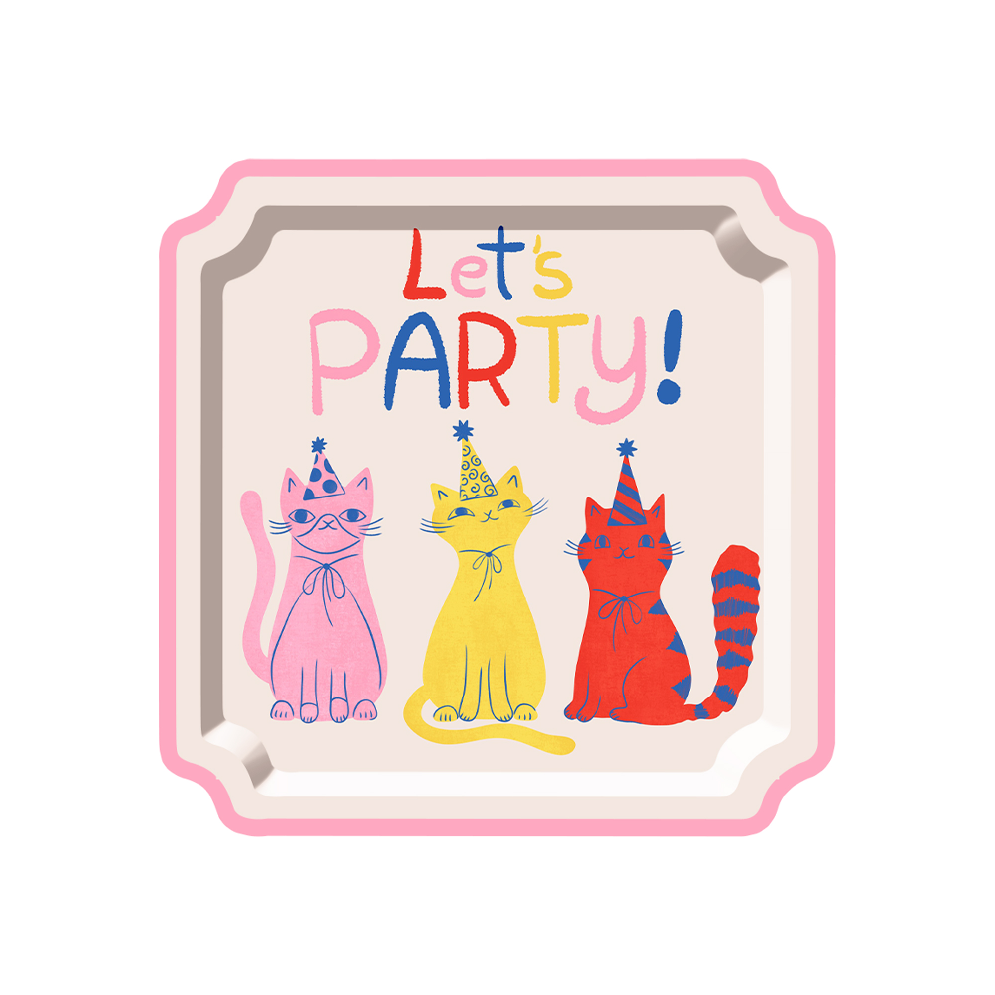 10.5 inch paper plate*8 pcs