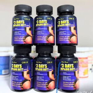 Pour Winstown 3-Hip Days Softgels Meilleur approvisionnement d'usine Pilules d'amélioration des grosses fesses Effet rapide OEM Suppléments Maca pour adultes - Product Image 1