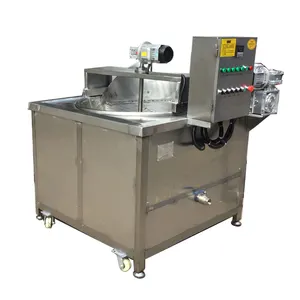 Small Sunflower Seeds Potato Chips Pressure Frying Making Machine