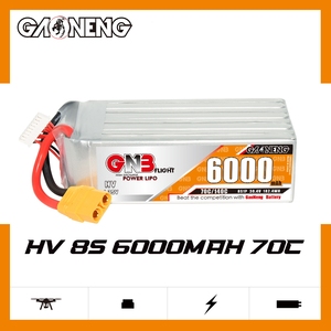 สำหรับ GNB60008S70AHV 6000mAh 8S 30.4V 70C 140C XT90 RC แบตเตอรี่ลิโพ 300-Cycle LiCoO2 แคโทดเฮลิคอปเตอร์ไฟฟ้า - Product Image 2