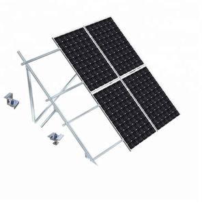 Système de montage au sol pour panneaux solaires photovoltaïques en acier à installation rapide, pour projets solaires résidentiels hors réseau, sur réseau et commerciaux - Product Image 2