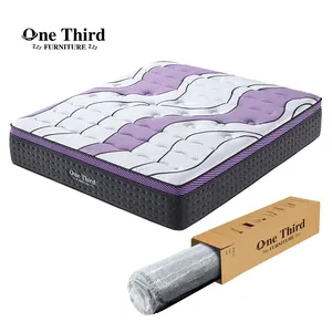Camera da letto di alta qualità king size materasso euro morbido 7 zona pocket materasso a molle per hotel