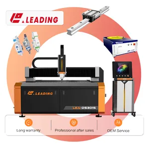 Hoge Snelheid Met 1500*3000Mm Werkgrootte 3kw Fiber Laser Metaalsnijmachine Voor Zacht Staal Snijden