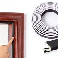 Bande d'étanchéité moderne en mousse PU durable, type fente, pour porte coulissante en verre et porte en bois, insonorisante – Meilleures ventes
