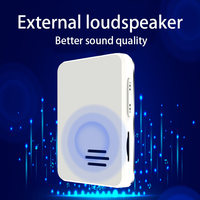 Pemutar MP3 Mini portabel, pemutar musik & buku elektronik multifungsi dengan Radio FM mendukung kartu TF & pemutaran nirkabel