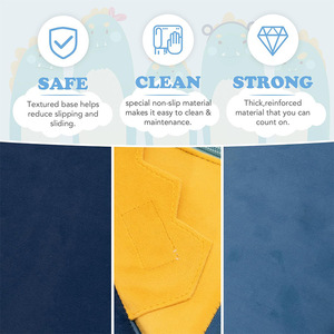 Ensemble de jeux d'escalade en mousse avec toboggan pour enfants, blocs de jeu souples d'intérieur, tapis de ramassage de 2 cm d'épaisseur pour enfants de 4 à 6 ans - Product Image 2