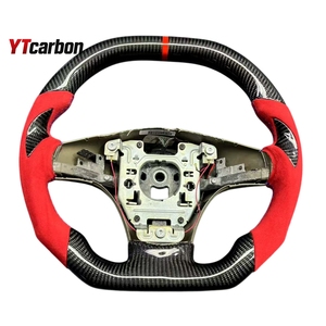 Volante Deportivo de Fibra de Carbono Real Personalizado YTcarbon para <span class=keywords><strong>Bongo</strong></span>, Accesorios Interiores para Auto - Product Image 5