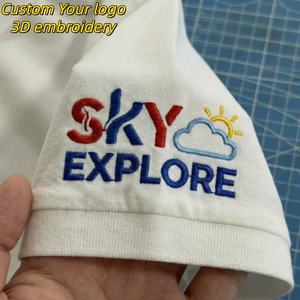 TKAN735D OEM Sweat à capuche pour homme en tissu French Terry de haute qualité, broderie 3D, surdimensionné, décontracté, 100% coton, lourd - Product Image 1