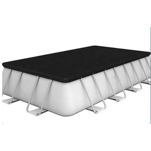 Lớn thép khung kim loại hồ bơi ngoài trời trên mặt đất Hồ bơi bơm hơi với hồ bơi phụ kiện - Product Image 4