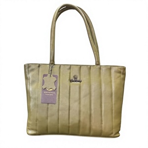 Bolsos de Mano Casuales de Moda para Mujer, de Cuero Puro de Lujo, Plegables, con 3 Compartimentos con Cierre, Impermeables, de Gran Capacidad, Resistentes al Agua y Ligeros - Product Image 2