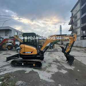 Excavadora Sany de 5 Toneladas SY35U Tipo Oruga con Motor Yanmar para Excavación de Postes de Cercas, Reparación de Tuberías de Alcantarillado y Excavaciones Pequeñas - Product Image 2