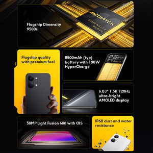 POCO X8 Pro Max รุ่นใหม่ล่าสุด เวอร์ชัน Global สมาร์ทโฟน 5G ชิปเซ็ต Dimensity 9500s หน้าจอ AMOLED 6.83 นิ้ว กล้อง 50MP แบตเตอรี่ 8500mAh รองรับ HyperCharge 100W - Product Image 2