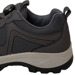 Chaussures pour hommes avec boucle de lacet rotative créative, chaussures portables de haute qualité, résistantes à l'usure, polyvalentes, amortissantes pour la marche - Product Image 4
