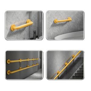 Barrières de sécurité pour salle de bain en acier inoxydable, sans obstacle, pour personnes âgées et handicapées, capacité de 600 lb - Product Image 4