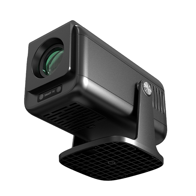 2025 Android 13 BT4.2 Smart Outdoor Home Projector V1 Auto Focus 4K 1080P 300 Lumens Built-in LED Laser Projector Screen