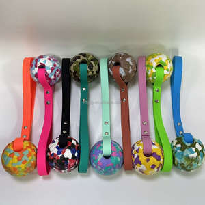 2026 Fabrika Sıcak Satışlı EVA Köpek Topu, Pürüzsüz <span class=keywords><strong>PVC</strong></span> İpli, Etkileşimli, Çevre Dostu Köpek Çiğneme Oyuncağı, Günlük Dış Mekan Eğitimi İçin - Product Image 5