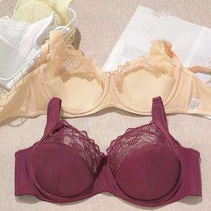 Trending Fashion Hot <span class=keywords><strong>Young</strong></span> Girls <span class=keywords><strong>Big</strong></span> Breast FG CUP Sexy Lace See Through Underwire Plus Size Bra para mujer - Product Image 6