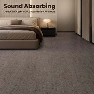 <span class=keywords><strong>Plancher</strong></span> en liège à clipser de 11 mm pour chambre à coucher, insonorisant, réduction du bruit, doux pour les pieds, écologique, chaud, liège naturel - Product Image 1
