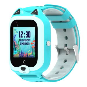 Wonlex KT22 4g视频通话观看wifi sos振动gps儿童智能手表