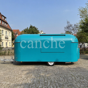 Mobile Food Truck for Sale Stainless Steel Hot Dog Food Carts Street Van with Fast Food Snacks - Product Image 3
