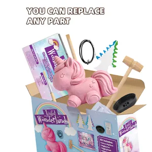 2022 새로운 도착 교육 절묘한 핑크 유니콘 장난감 발굴 키트 장난감 세트 과학 키트 즐길 나무 성장 장난감