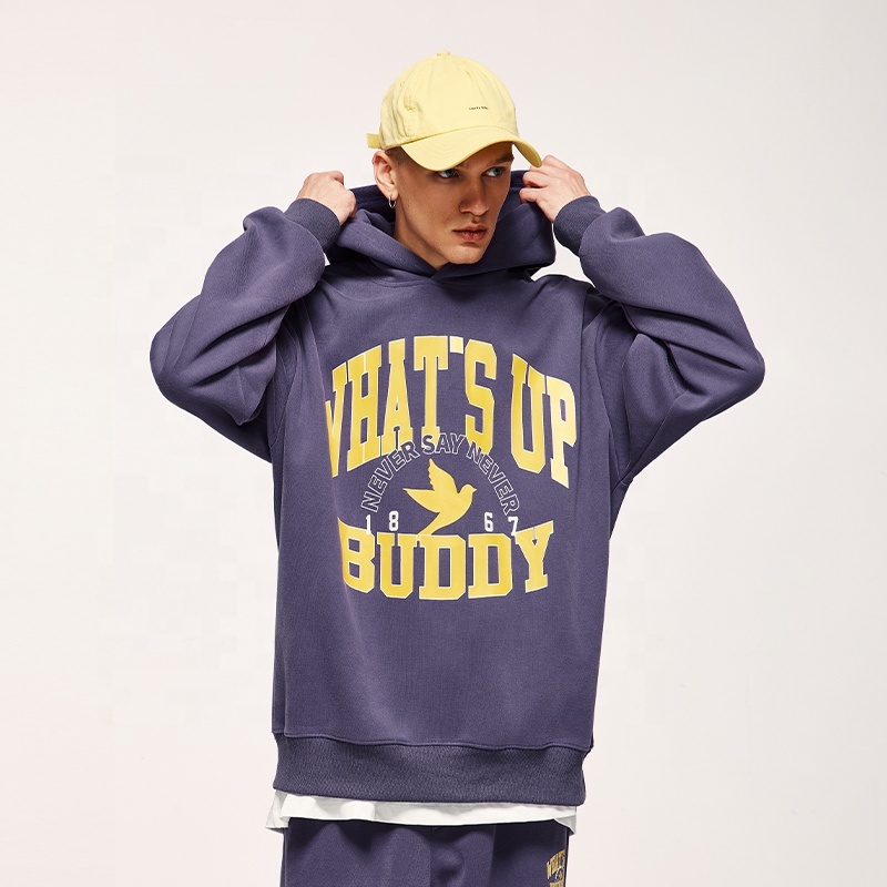INFLATION Screen Printing 320GSM Men Hoodie