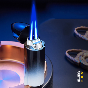 Accendisigari Space Cigar accendino doppio fuoco accendisigari logo personalizzato torcia accendino - Product Image 1
