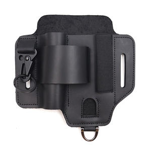 Kant-En-Klare Edc Tactical Heuptas Buiten Veld Polyester Lederen <span class=keywords><strong>Holster</strong></span> Voor Zaklamp En Mes Persoonlijke Verdedigingsuitrusting - Product Image 6