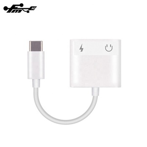 Adaptateur de charge de casque Audio numérique Usb <span class=keywords><strong>C</strong></span> séparateur Aux <span class=keywords><strong>c</strong></span>âble de charge 2 en 1 Type <span class=keywords><strong>C</strong></span> à 3.5mm pour Samsung Shenzhen TPE - Product Image 4