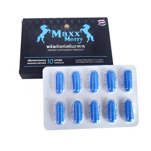 Natural Ginseng <b>Supplement</b> Maca Men Performance Capsules Bule Pills Stamina Boosters Ready Stock Fast Shipping - Product Image 3