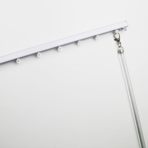 アクリルウィンドウプルバトンスティックカーテントラックアクセサリー透明バークリアスティックカーテンバトンワンド - Product Image 3