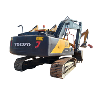 Excavator Volvo EC240D EC240 Bekas dengan Teknologi Pembakaran V ACT, Output Tenaga Stabil untuk Konstruksi Perkotaan