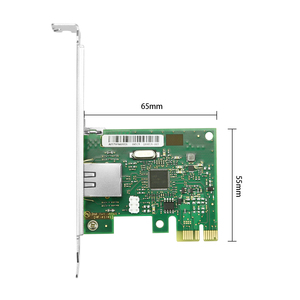 Carte réseau Gigabit PCIe haute performance I210-T1, port unique RJ45 10/100/1000M, filaire, stock industriel, stabilité, externe pour ordinateur de bureau - Product Image 4