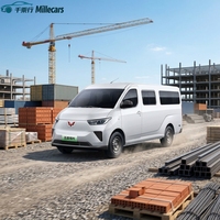 Новый электрический грузовой фургон Wuling Yangguang EV 2026 года, 2-местный коммерческий минивэн, леворульный, объем грузового отсека 6,5 м³, грузоподъемность 1,2 тонны, для доставки