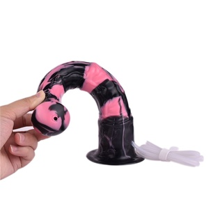 YOCY New Product Size S M L Liquid Silicone Ejaculation Animal Horse <b>Dildo</b> Anal Plug Big Squirting Sex Toys for Woman - Product Image 6