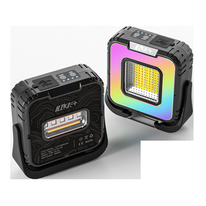 HUKI <b>LED</b> Camping Lantern 15W <b>Rechargeable</b> Battery 3.7V Outdoor Portable <b>Light</b> for Tent and <b>Work</b> - Product Image 1