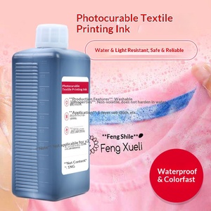 Encre <span class=keywords><strong>textile</strong></span> photosensible <span class=keywords><strong>pour</strong></span> impression sur vêtements, matériau de tamponnage <span class=keywords><strong>pour</strong></span> vêtements d'enfants, encre <span class=keywords><strong>pour</strong></span> tissu d'enfants, encre <span class=keywords><strong>pour</strong></span> verre, cristal et tasses imperméables - Product Image 4