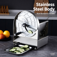 Livia Cutter Vleesmachine Voedselsnijder Commerciële gescheiden onderdelen Shred Blade Disc Groente Fruit Snijmachine