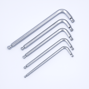 HX 1.5mm-19mm 볼 엔드 육각 키 렌치 세트 정밀 작업을 위한 거울 광택이 있는 강철 미터법 알렌 키 CR-V - Product Image 2
